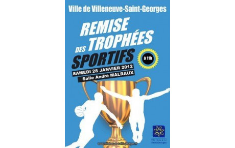 Cérémonie de remise des trophées sportifs