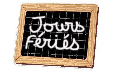 Mardi 11 Novembre 2014 = Jour Férié