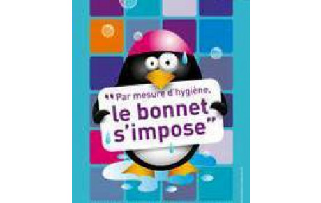 Bonnet de bain obligatoire